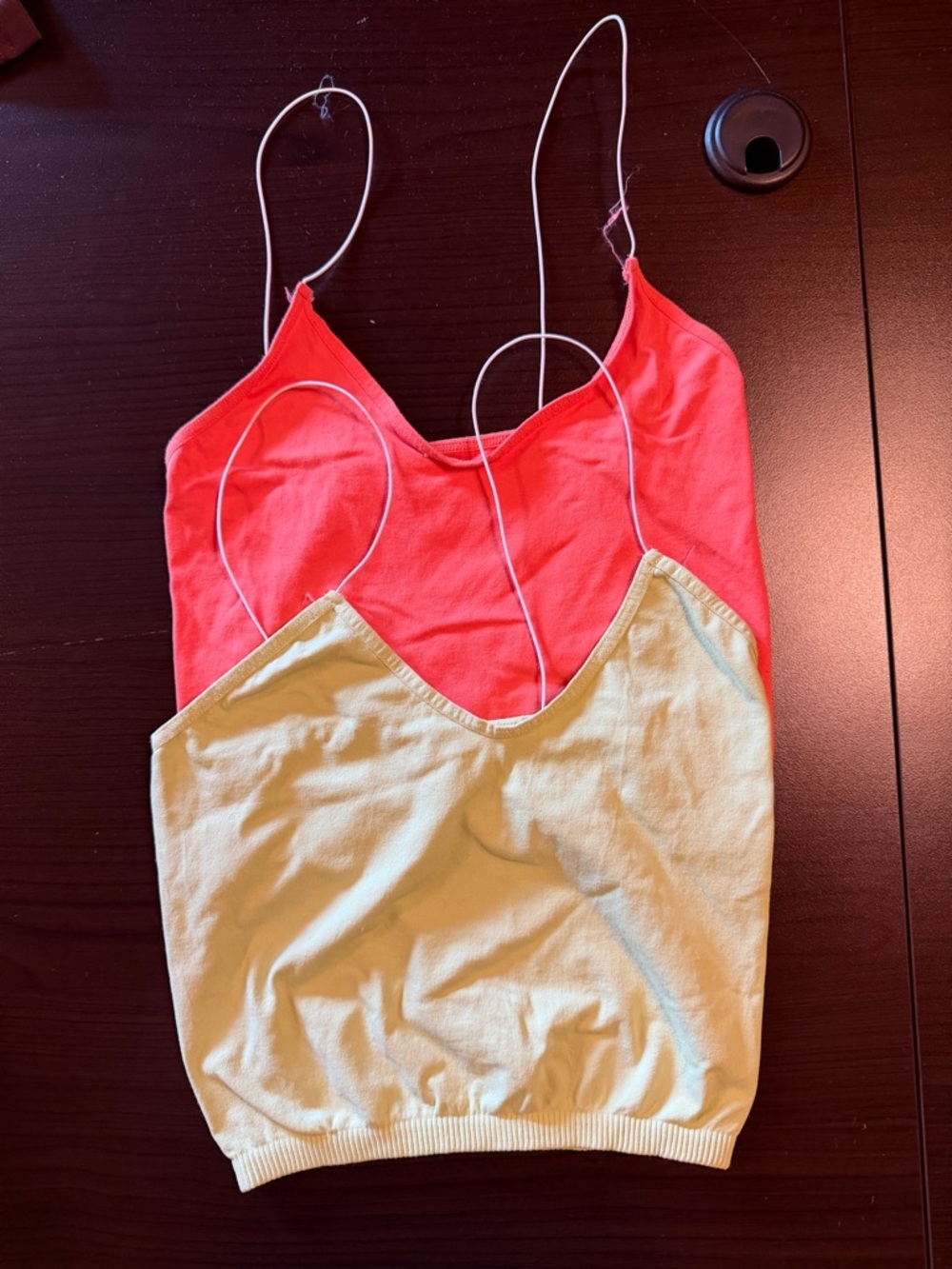 Free people intimately cropped tank tops
